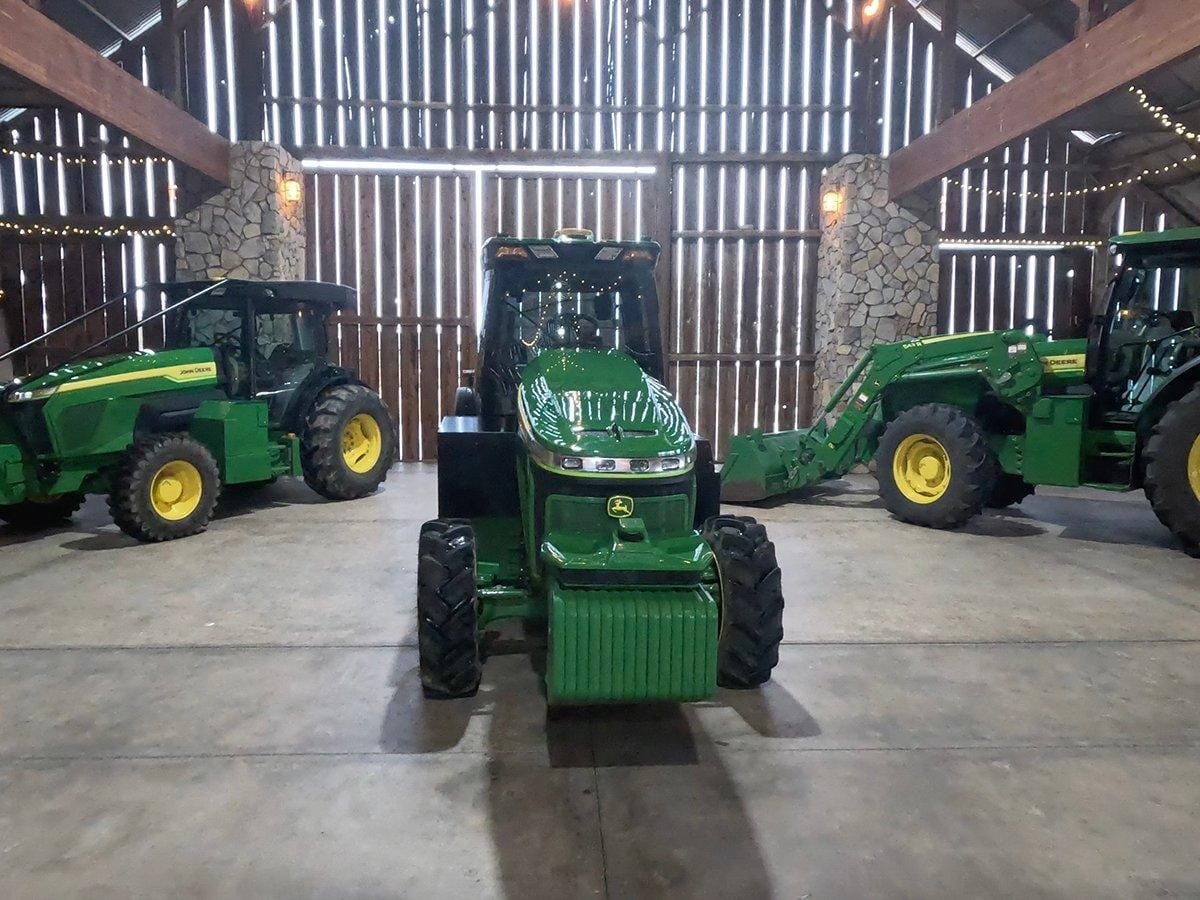Deere debuts electric farm tractors in testing